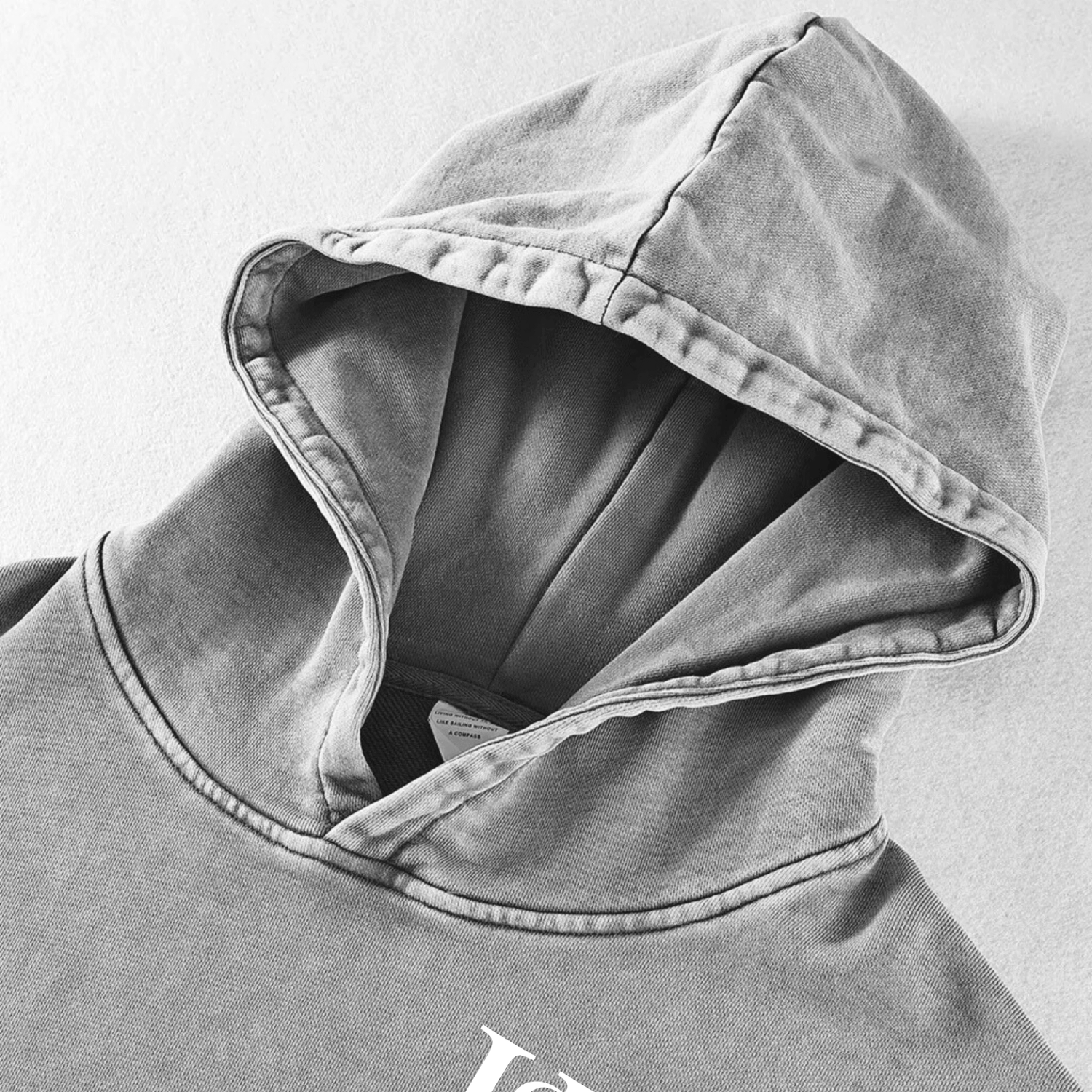 Hoodie oversized délavé - Kalispera signature | Collection ORIGIN - Kalispera Clothing Company